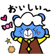 Bear Cloud sticker