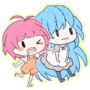 Negative Girl and Positive Girl