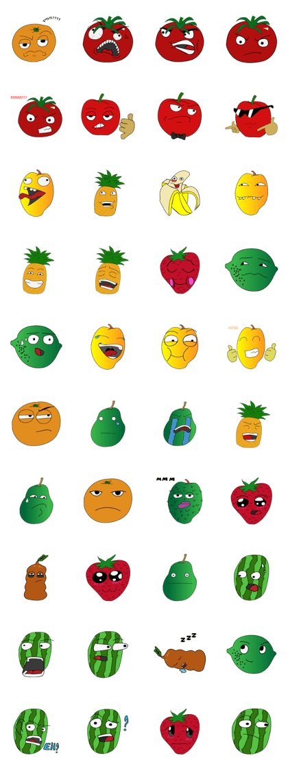 Crazy Fruits