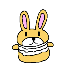 rabbit cream puff