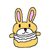 rabbit cream puff