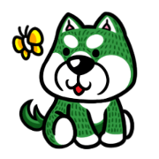 Natural grass Shiba