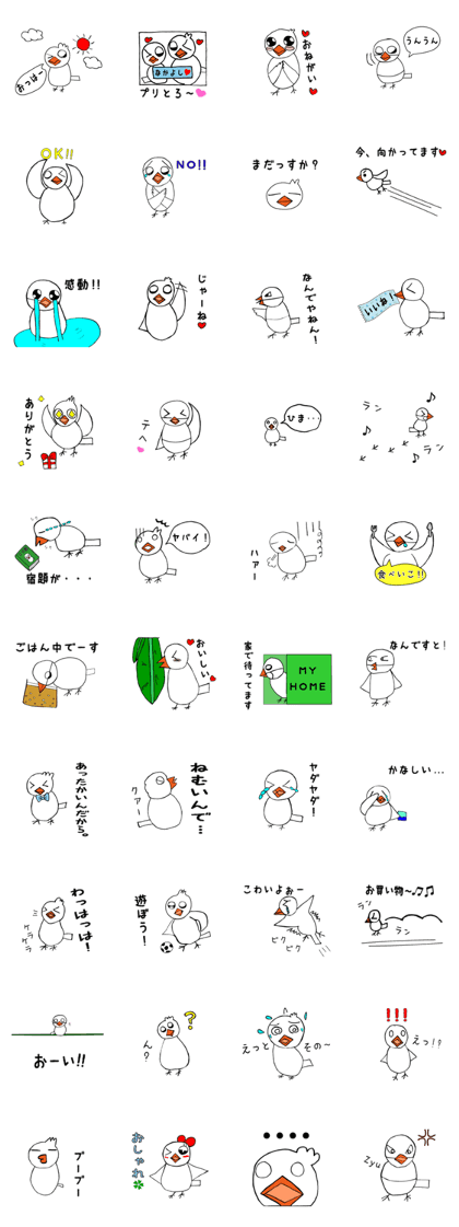 Feelings of birds