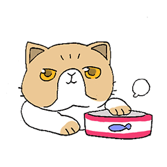 エキゾチックショートヘアの ぺたん猫 Line スタンプ Line Store エキゾチックショートヘアの ぺたん猫 Line スタンプ Line Store