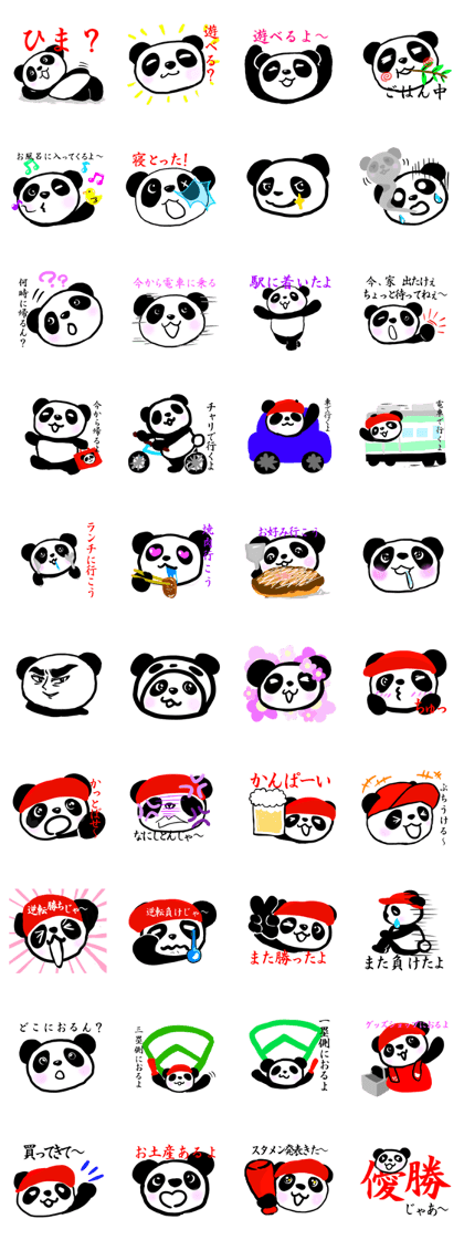 Daily life of the Panda2