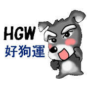 Funky Miniature Schnauzer. ver.Chinese