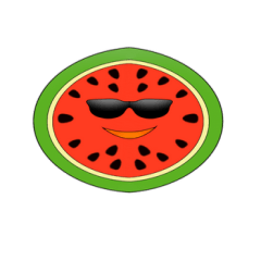 The little cute watermelon for summer