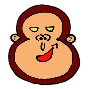 face of gorilla!!