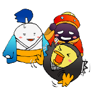 Egg Zamurai and Friends