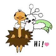 very sweet stickers