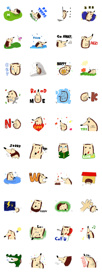 Big noseHedgehog (in English)
