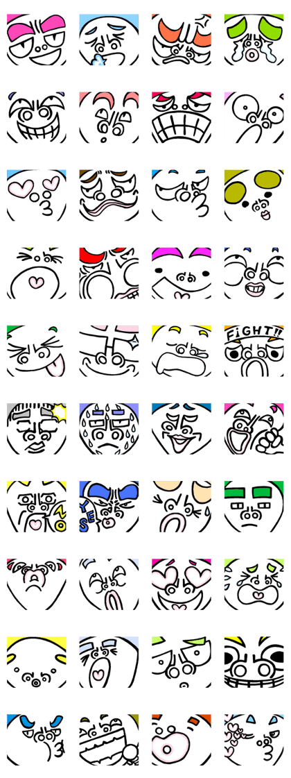 Dekaosan of the big face