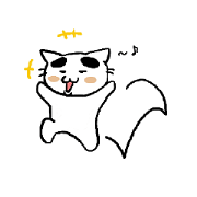 Mr.eyebrow cat