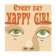 Every day happy girl