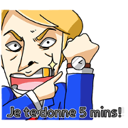 The blond boss - I'm admirable. [FRA]