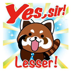 Mr Yes Sir Lesser Line Stickers Line Store