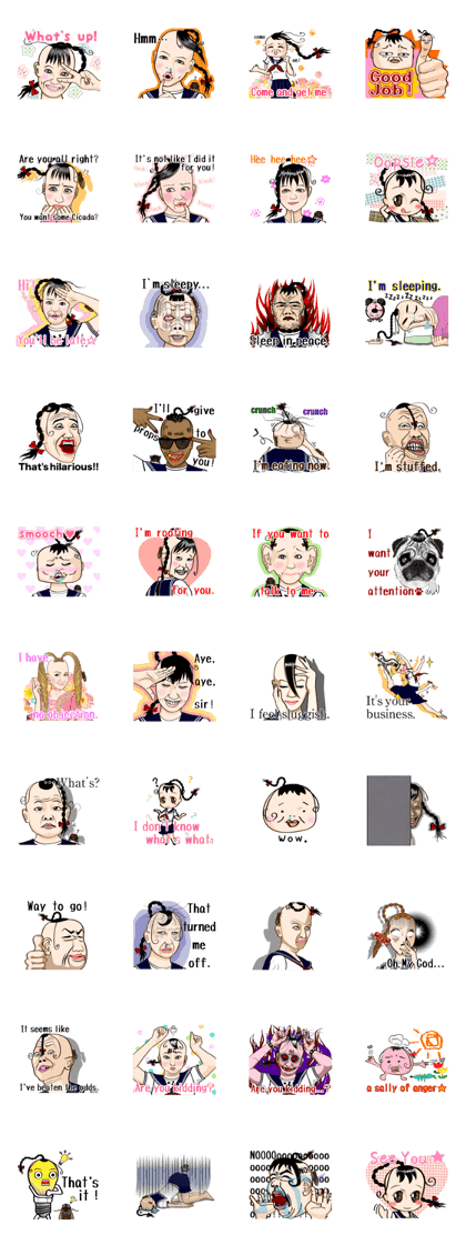 Sakurako's Sticker (English Ver.)