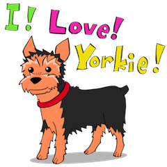 I ! Love ! Yorkie !