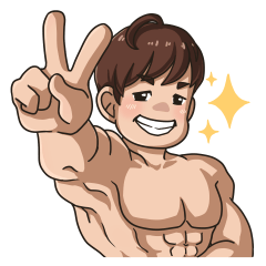 KAITO MUSCLE DIARY STAMPS