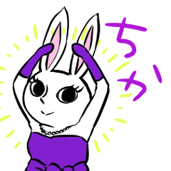Crankybox rabbit3 Chika Birthday ver.