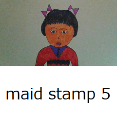 maid stamp 5