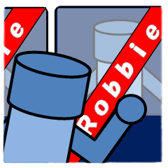 Robbie's sticker