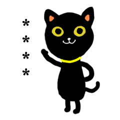 Black cat kurocyan