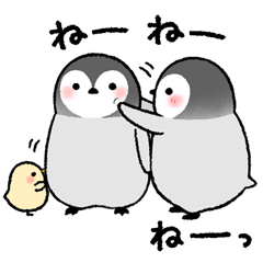 Emperor penguin brothers