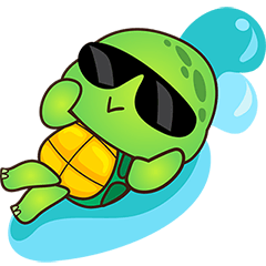 Pura the green turtle ( version 3 )