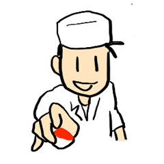 Chef and female customers
