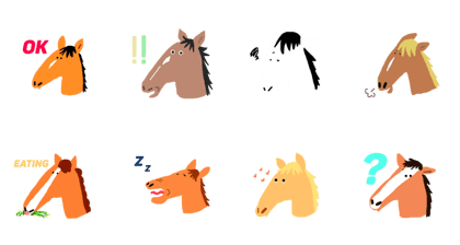 Face Of Horses