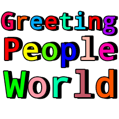 Greeting People World