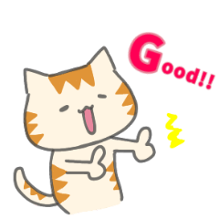 Kanaria5 cat greeting word