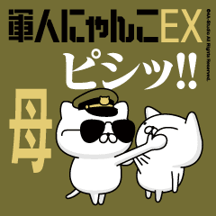 "HAHA"name/Movie Military cat