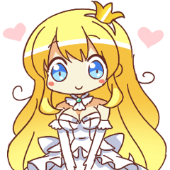 お姫様のシャルロット Line スタンプ Line Store