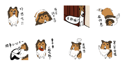 Sheltie (Shetland Sheepdog) Stickers