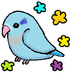 Pacific Parrotlet Stickers