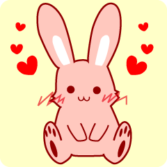 The rabbit name is Usami.Daily life ver.