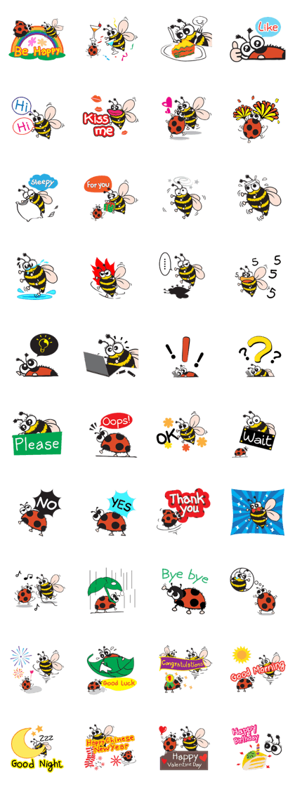 Bug & Bee ... Be Happy