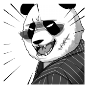 A little scary panda