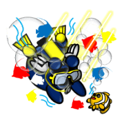 Blue bear stuffed fairy Happy 2 Blue bear stuffed fairy Happy 2