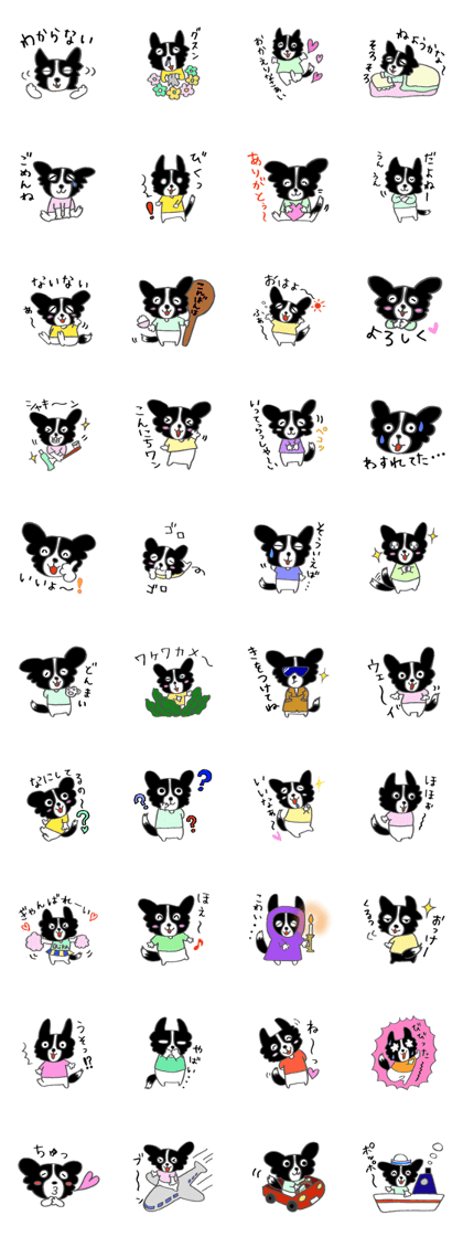 Border Collie dog ver2 Border Collie dog ver2