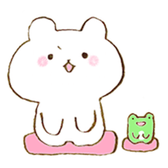 Bear and Froggy Stickers