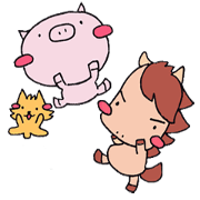 Little pig and little horse 4 Little pig and little horse 4