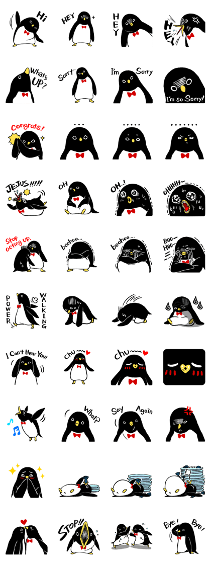 The bossy penguin in the South Pole!