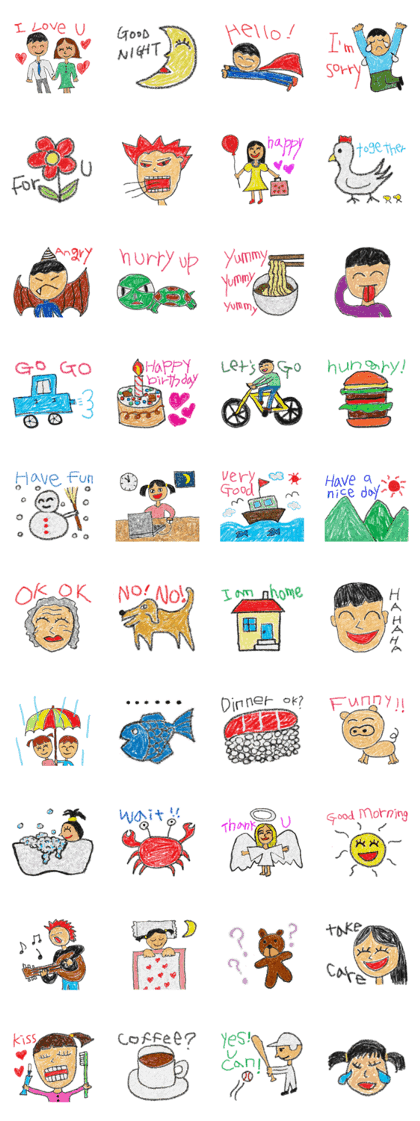 crayon friend baby drawing crayon friend baby drawing