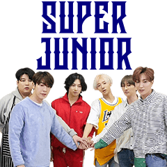 Super Junior In Super Tv Line Stickers Line Store