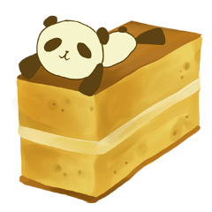 Panda That Lives on Sweets