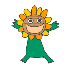 Actively sunflower