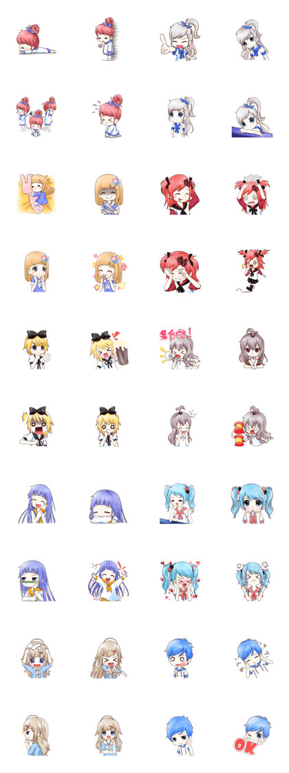 Oliva and her friends